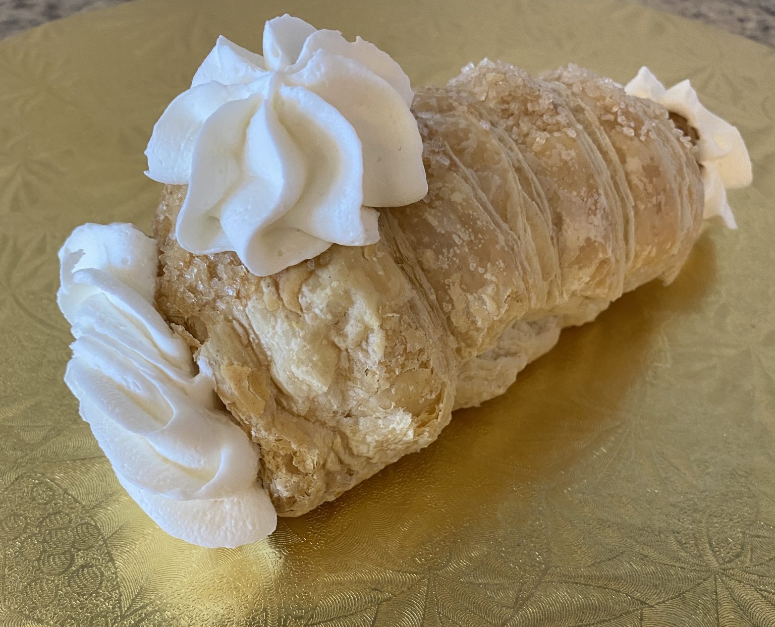 Cream Horn Lorelei Bittner's Bakery